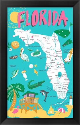 Framed Florida Print