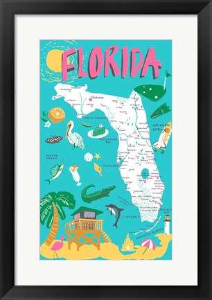 Framed Florida Print