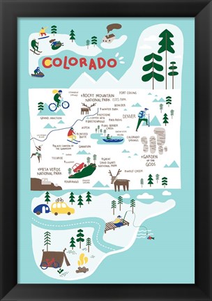 Framed Colorado Print