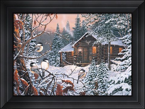 Framed Enchanted Woods Print