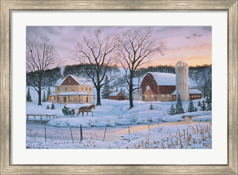 Framed Winter Memories Print