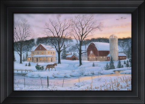 Framed Winter Memories Print