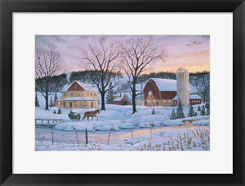 Framed Winter Memories Print