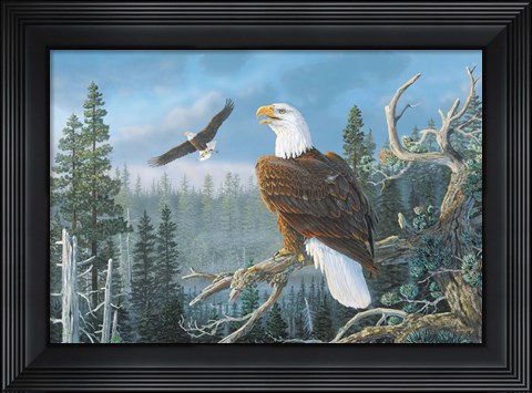 Framed Majestic Pair Print