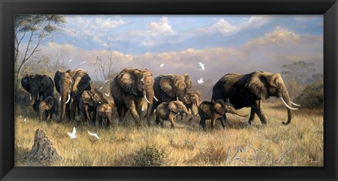 Framed Follow The Matriarch Print