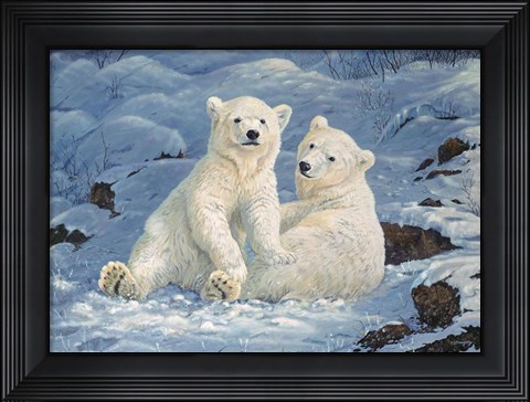 Framed Untamed Spirits Print