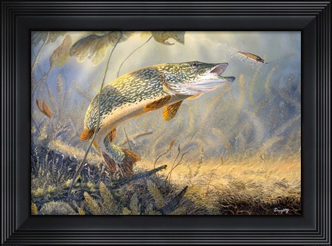 Framed Calm Waters Print