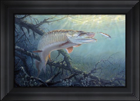 Framed In The Zone Print