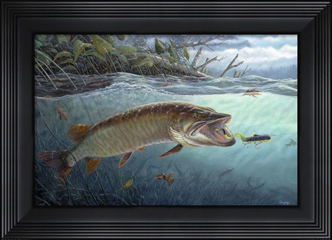 Framed On The Edge Print