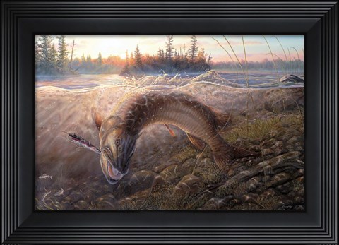 Framed Right Time Right Place Print