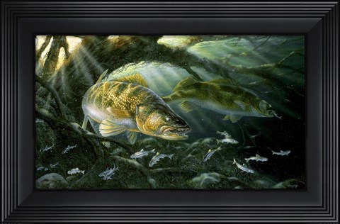 Framed River Queen Print