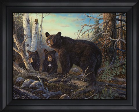Framed Absolutely Wild Print