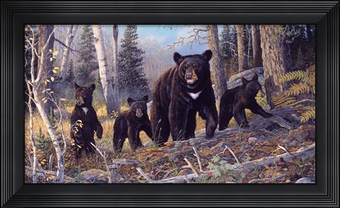 Framed Afternoon Outing Print
