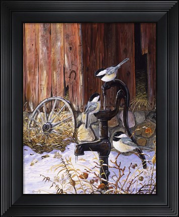 Framed At The Pump Print