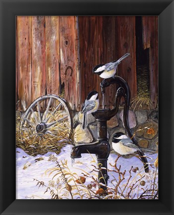Framed At The Pump Print
