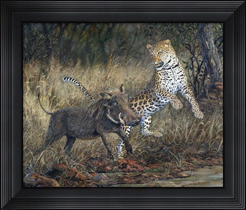 Framed Formidable Foe Print