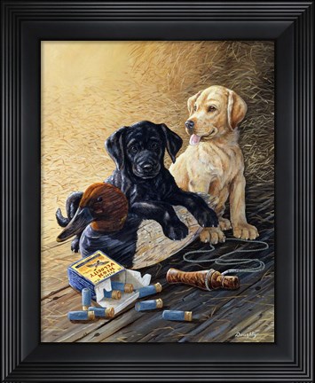 Framed Look Of Innocensce Print