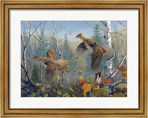 Framed October Wings Print