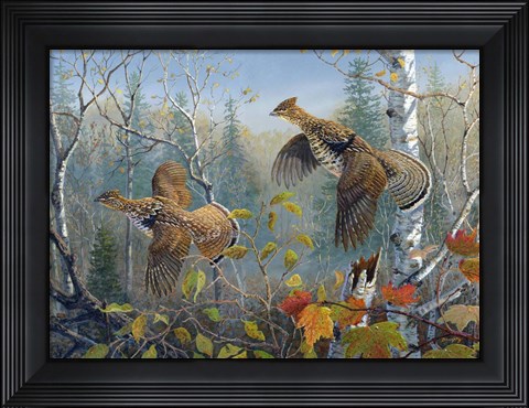 Framed October Wings Print