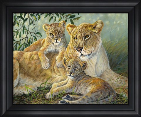 Framed Restful Retreat Print