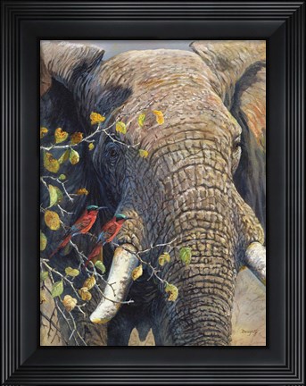 Framed Watchful Spirits Print