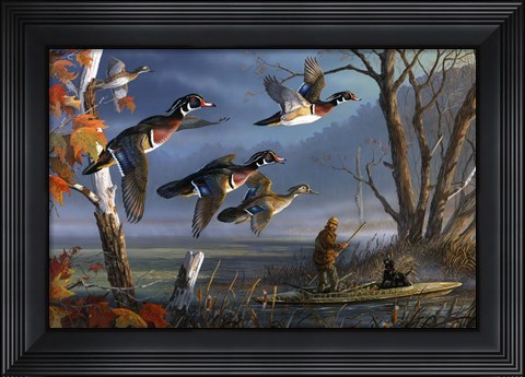 Framed Woodies On The Wing Print