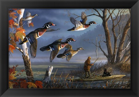 Framed Woodies On The Wing Print
