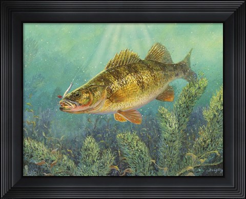 Framed Perch Print