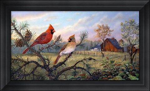 Framed Meadow Retreat Print