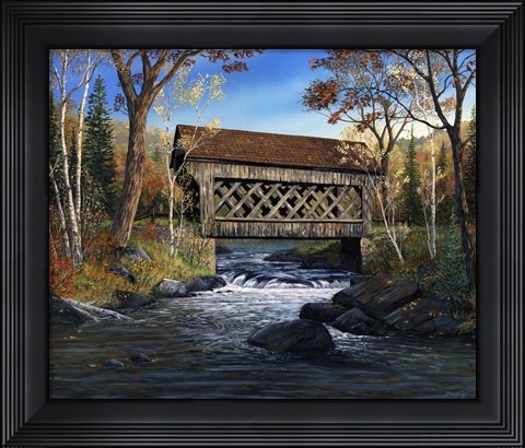 Framed Trout Creek Crossing Print
