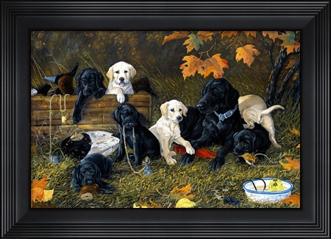 Framed Whats A Mother To Do Print