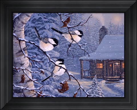 Framed Silverfrost Print