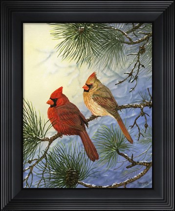 Framed Winter Solitude Print