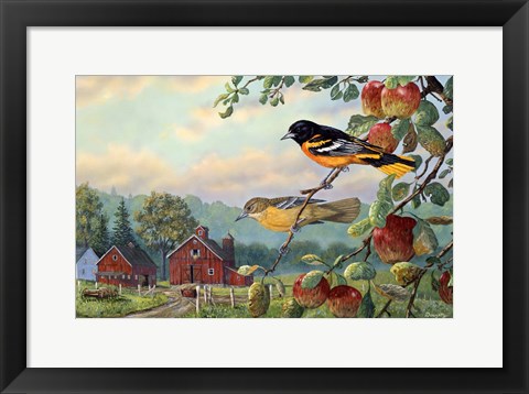 Framed Old Orchard Hideaway Print