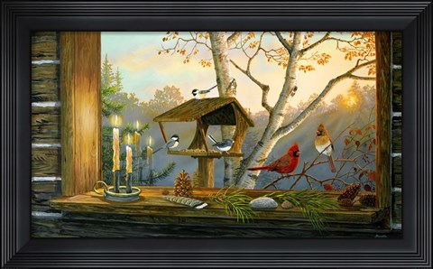 Framed Evening Reflections Print