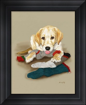 Framed Sock Bandit Print