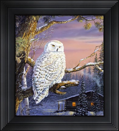 Framed Dawns Outpost Print