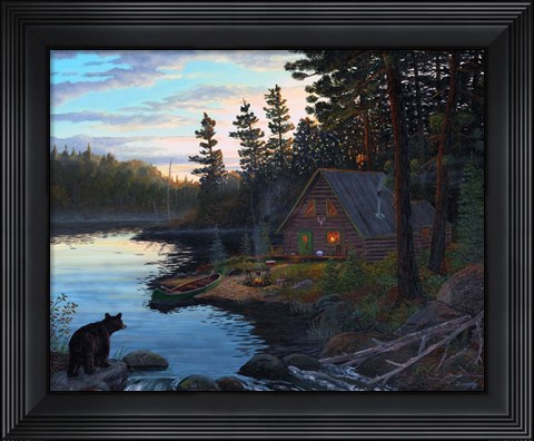 Framed Spirit Of The North Print