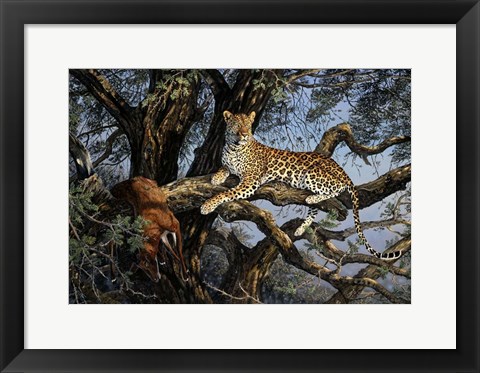 Framed Leopard Print