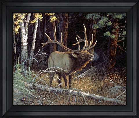 Framed Answering The Call Print