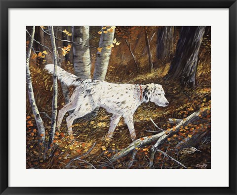 Framed On Point Print