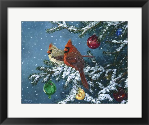 Framed Sharing The Season I Print