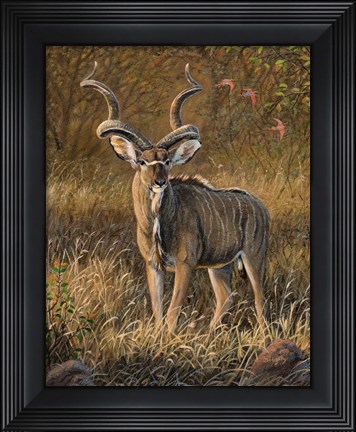 Framed Gray Ghost Print