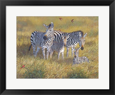 Framed Staying Close Print