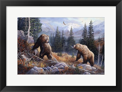Framed Winner Take All Print