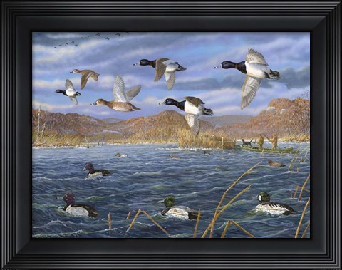 Framed Mississippi River Memories Print