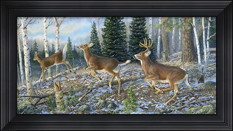 Framed Spooked Print