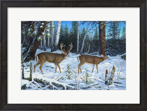 Framed Hunter&#39;s Ridge Print