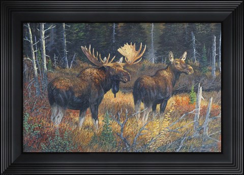 Framed Distant Call Print