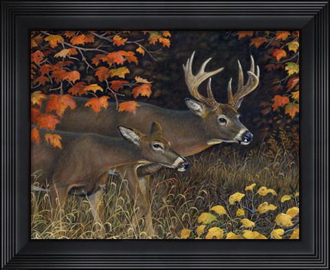 Framed Scent of Autumn Print